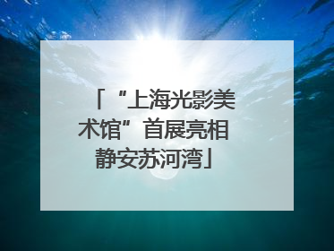 “上海光影美术馆”首展亮相静安苏河湾