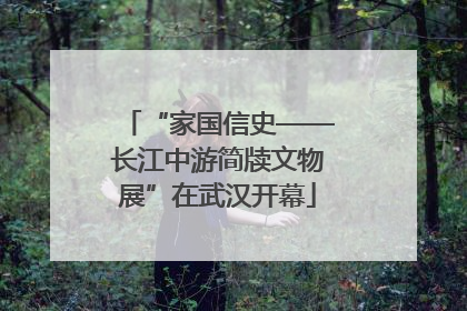 “家国信史——长江中游简牍文物展”在武汉开幕