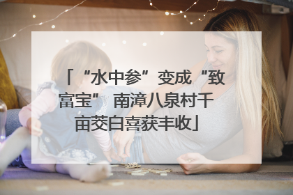 “水中参”变成“致富宝” 南漳八泉村千亩茭白喜获丰收