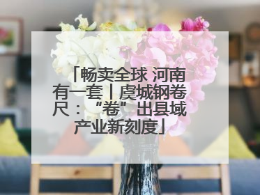 畅卖全球 河南有一套丨虞城钢卷尺：“卷”出县域产业新刻度
