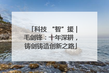 科技 “智”援｜毛剑锋：十年深耕，铸剑铸造创新之路