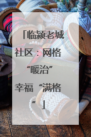 临颍老城社区：网格“暖治” 幸福“满格”