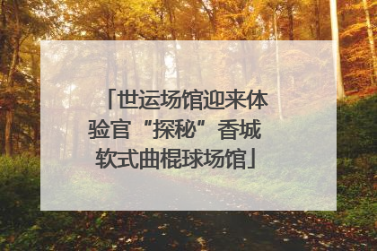 世运场馆迎来体验官“探秘”香城软式曲棍球场馆