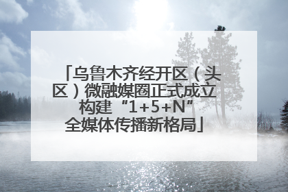 乌鲁木齐经开区（头区）微融媒圈正式成立 构建“1+5+N”全媒体传播新格局