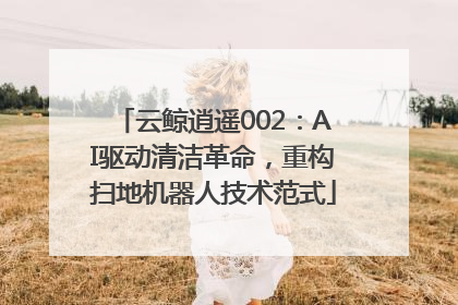 云鲸逍遥002：AI驱动清洁革命，重构扫地机器人技术范式
