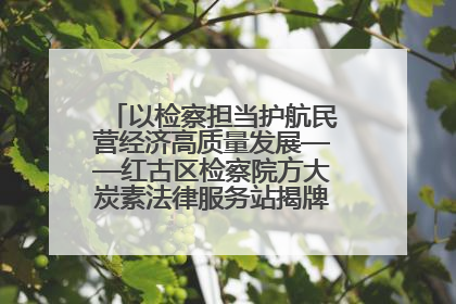 以检察担当护航民营经济高质量发展——红古区检察院方大炭素法律服务站揭牌彰显法治护航深度