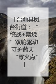 台前县凤台街道：“统战+禁烧”双轮驱动守护蓝天 “零火点”