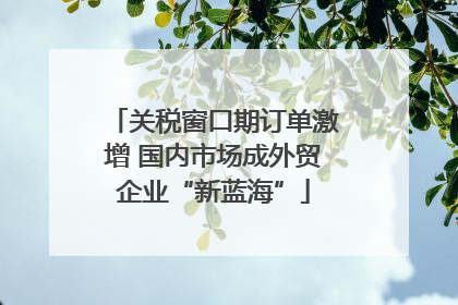 关税窗口期订单激增 国内市场成外贸企业“新蓝海”