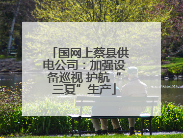 国网上蔡县供电公司：加强设备巡视 护航“三夏”生产