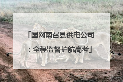 国网南召县供电公司：全程监督护航高考