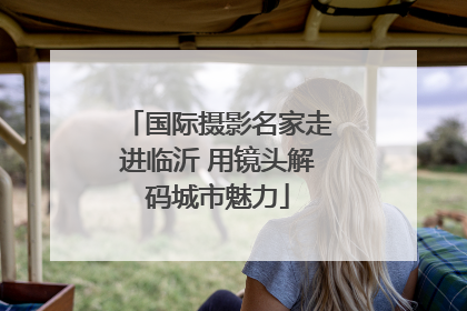 国际摄影名家走进临沂 用镜头解码城市魅力