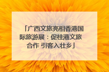 广西文旅亮相香港国际旅游展：促桂港文旅合作 引客入壮乡