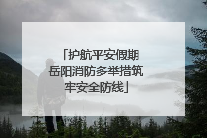 护航平安假期 岳阳消防多举措筑牢安全防线