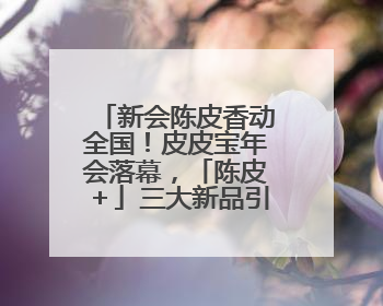 新会陈皮香动全国！皮皮宝年会落幕，「陈皮＋」三大新品引领产业升级