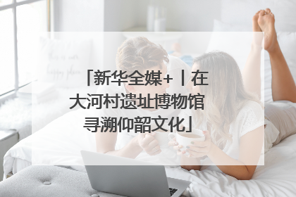 新华全媒+丨在大河村遗址博物馆寻溯仰韶文化