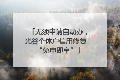 无须申请自动办，光谷个体户信用修复“免申即享”