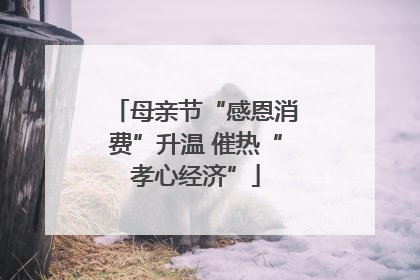 母亲节“感恩消费”升温 催热“孝心经济”