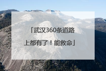 武汉360条道路上都有了！能救命
