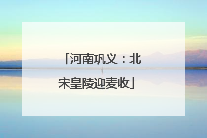 河南巩义：北宋皇陵迎麦收