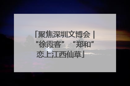 聚焦深圳文博会｜“徐霞客”“郑和”恋上江西仙草
