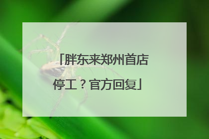 胖东来郑州首店停工？官方回复