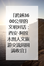 跨越3600公里的文明对话：西安-阿拉木图人文旅游交流周圆满收官