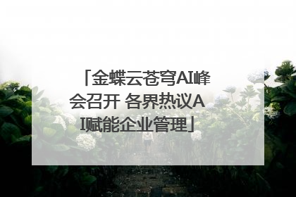 金蝶云苍穹AI峰会召开 各界热议AI赋能企业管理