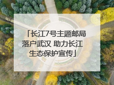 长江7号主题邮局落户武汉 助力长江生态保护宣传