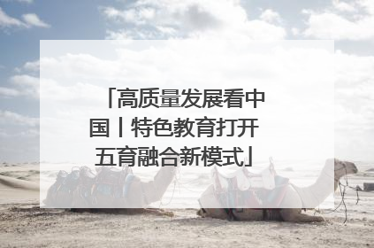 高质量发展看中国丨特色教育打开五育融合新模式
